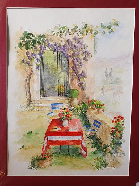 Avec Marie-Louise<br>40x50<br>45€