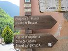 Chapelle St-Michel, Baisse de Beccas, Pas de la Capelette, Cime de Codolis, Sospel par GR52A, 