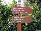 Baisse de Scuvion, Sospel par l'Erc, Crête du Mont Razet, La Pierre Pointue, Col de Roulabre, Col du Razet