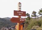 Col de Travail (760m), Route D19, Ste-Claire, La Madone, Levens