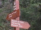 Chemin du Paradis, Gourdon, Aqueduc du Foulon, Saut du Loup, Bramafan - GR51