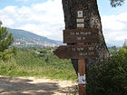 Col de Peygros (205m), Le Tignet-GR51, Circuit VTT