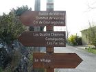 Baisse de Viériou, Sommet de Viériou, Col de Coursegoules, Les Quatre Chemins, Conségudes, Les Ferres, Le Village
