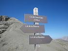 Col de Cime Plate (2728m), Col de Braïssa, Col de la Moutière