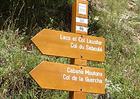 Lacs et col Lausfer, Col du Saboulé, Cabane Moutons, Col de la Guercha