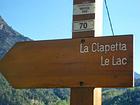 La Clapetta, Le Lac