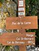 Pas de la Corne<br />Morga<br />Col St-Bernard<br />Col du Berceau-GR52