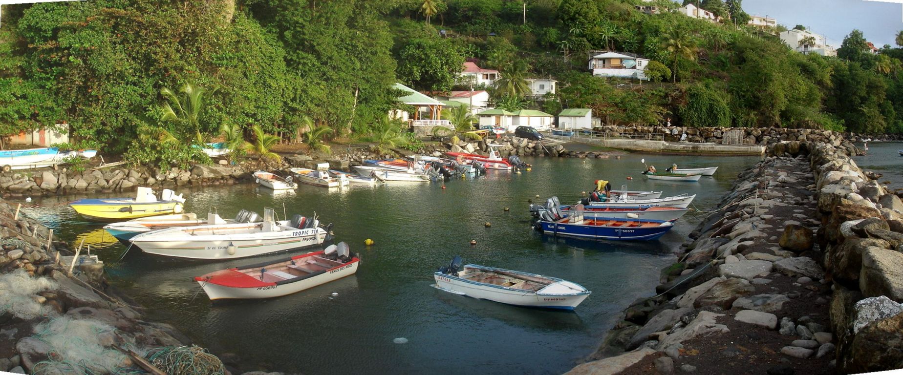 Le port de Vieux Fort